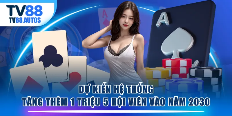 Dự kiến hệ thống tăng thêm 1 triệu 5 hội viên vào năm 2030